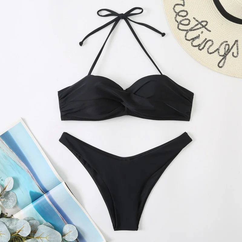 Heidi-Mode | Sexy Bikini mit Push Up Frauen Badebekleidung Frauen Badeanzug Mädchen Bikiniset Schwimmen Badehosen für Strandbekleidung Pool Sommer