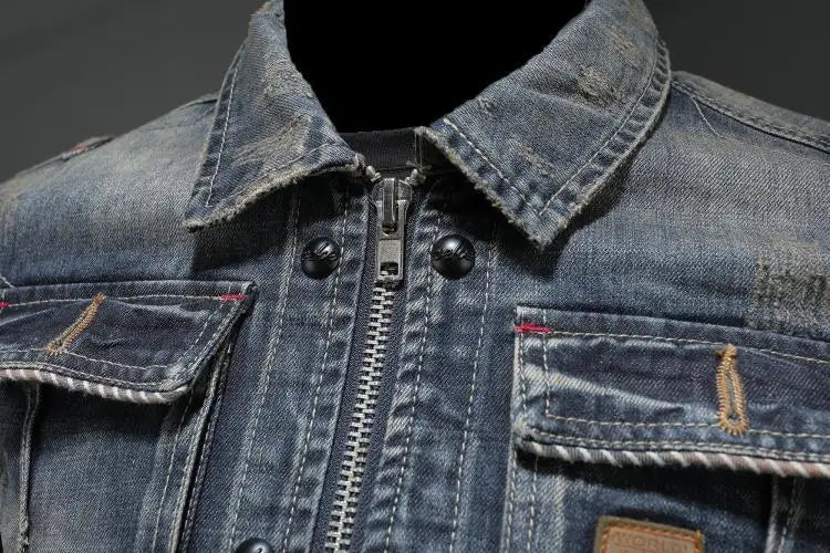 Hudson | Retro-Denimjacke