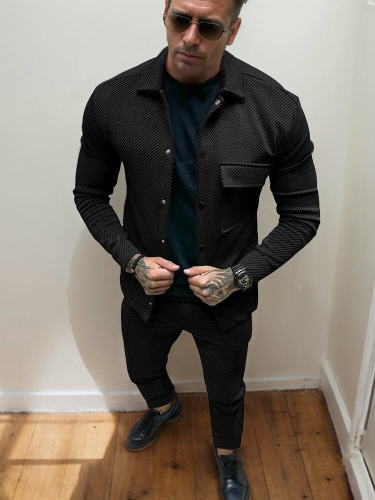 Heidi-Mode | Set mit Jacke und Hose aus Twill