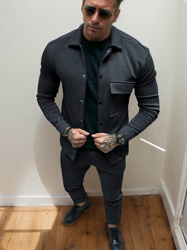 Heidi-Mode | Set mit Jacke und Hose aus Twill