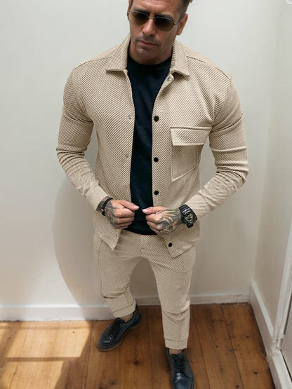 Heidi-Mode | Set mit Jacke und Hose aus Twill