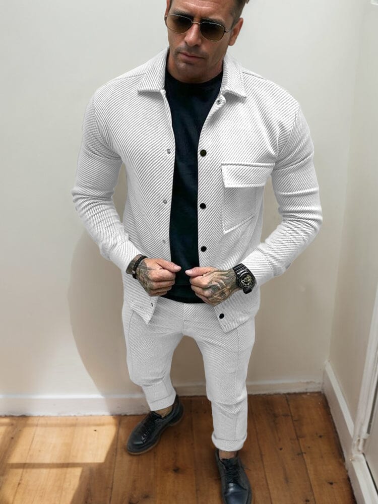 Heidi-Mode | Set mit Jacke und Hose aus Twill