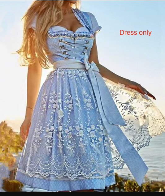 TRACHTIG ELLA - Einzigartige Tracht für Damen mit Schürze und Bluse