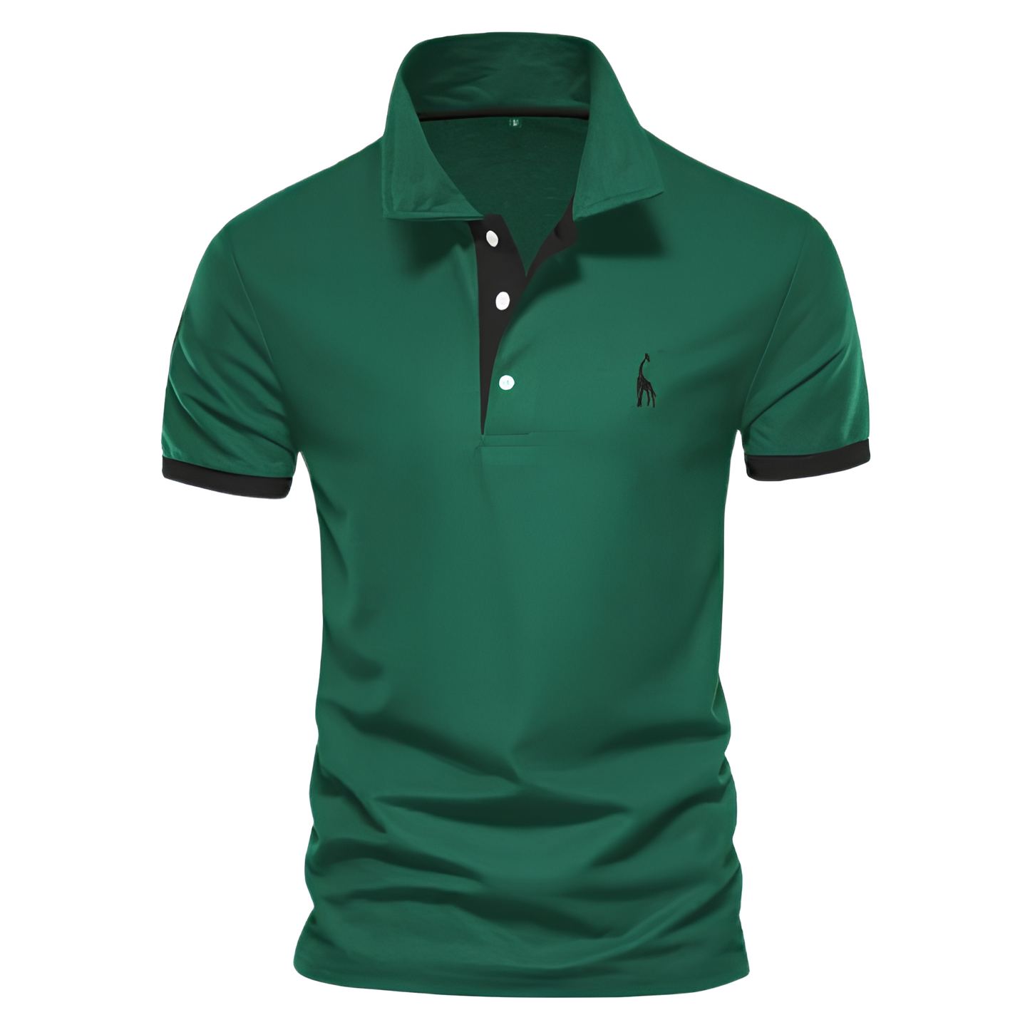 Jasper | Besticktes Poloshirt aus Stretch Baumwolle