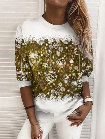Aira - Elegant Kerstmis Sweatshirt