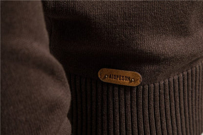 ALBERT - Halbhochkragen-Casual-Pullover