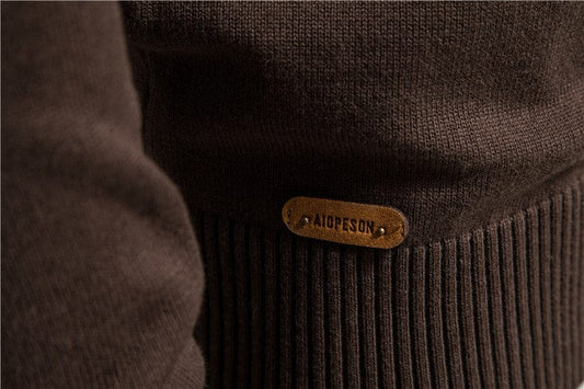 ALBERT - Halbhochkragen-Casual-Pullover