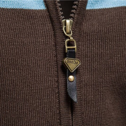 ALBERT - Halbhochkragen-Casual-Pullover