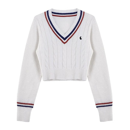 ALEXANDRIA - Koreanischer Mode Strickpullover