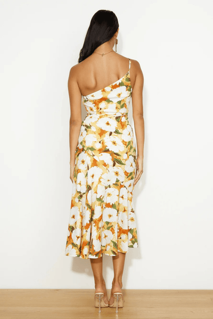 ALISSON - Boho-Kleid mit Blumenmuster