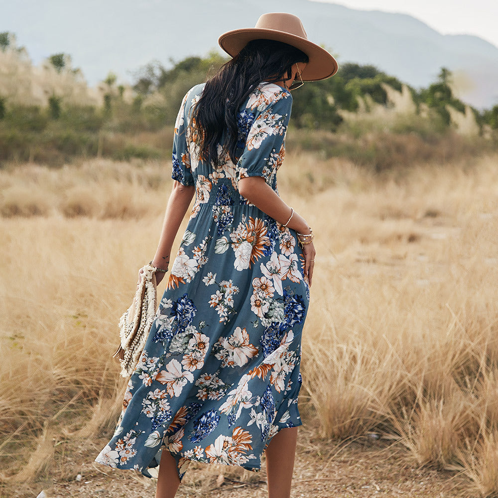 Lunaire - Sommerkleid mit Blumenmuster