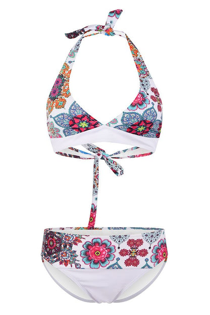 Allie's Geblümtes Bikini-Set