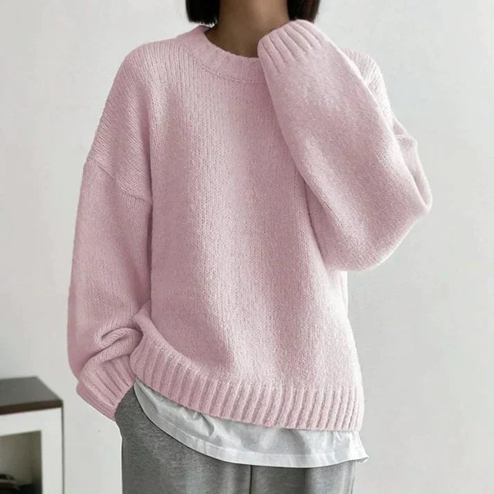 Rosa monochrome Pullover