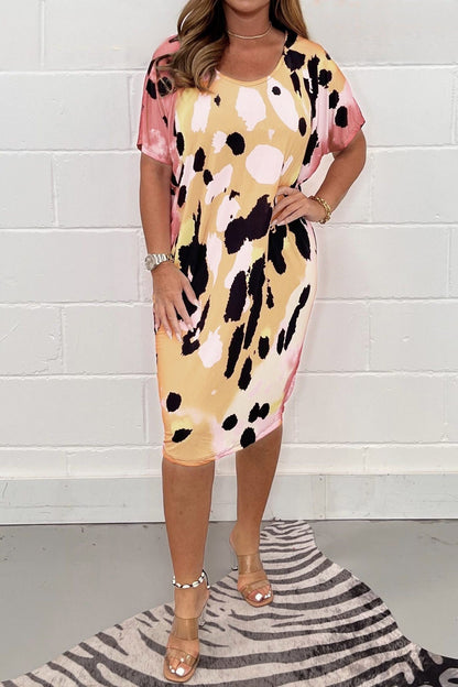 Rosie's Oversized Bedrucktes Kleid