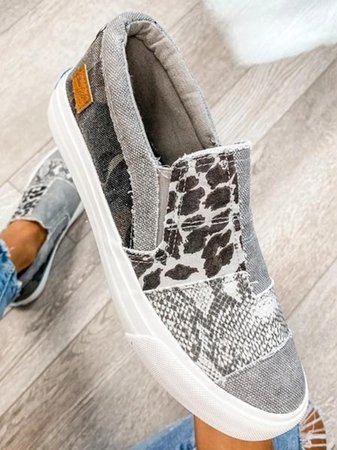 Kathryn | Leopard Halbschuhe