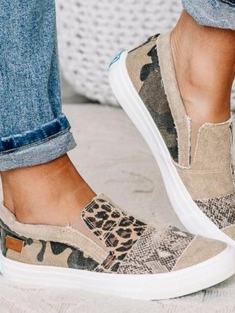 Kathryn | Leopard Halbschuhe