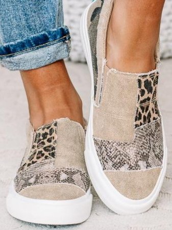 Kathryn | Leopard Halbschuhe