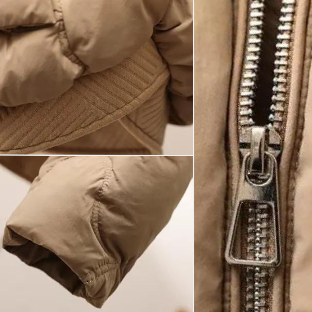 Alessia - Eleganter Puffer-Mantel