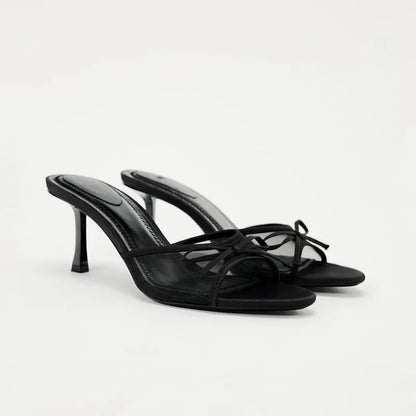 Alena Slip-On-Sandalen mit Schleife