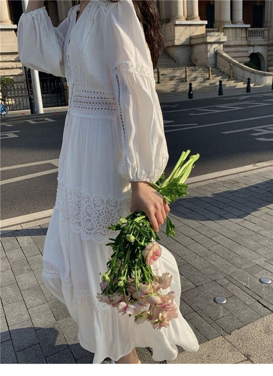 Alexandra Spitzen-Maxikleid