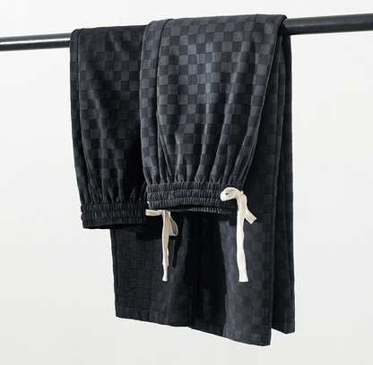 Alford Kordelzughose mit Karomuster