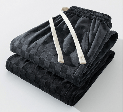 Alford Kordelzughose mit Karomuster