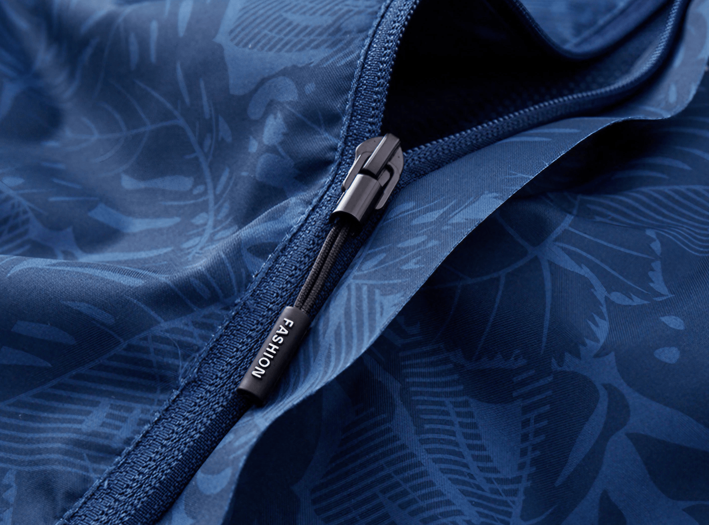 Sanne Bedruckte Outdoor-Jacke mit Kapuze