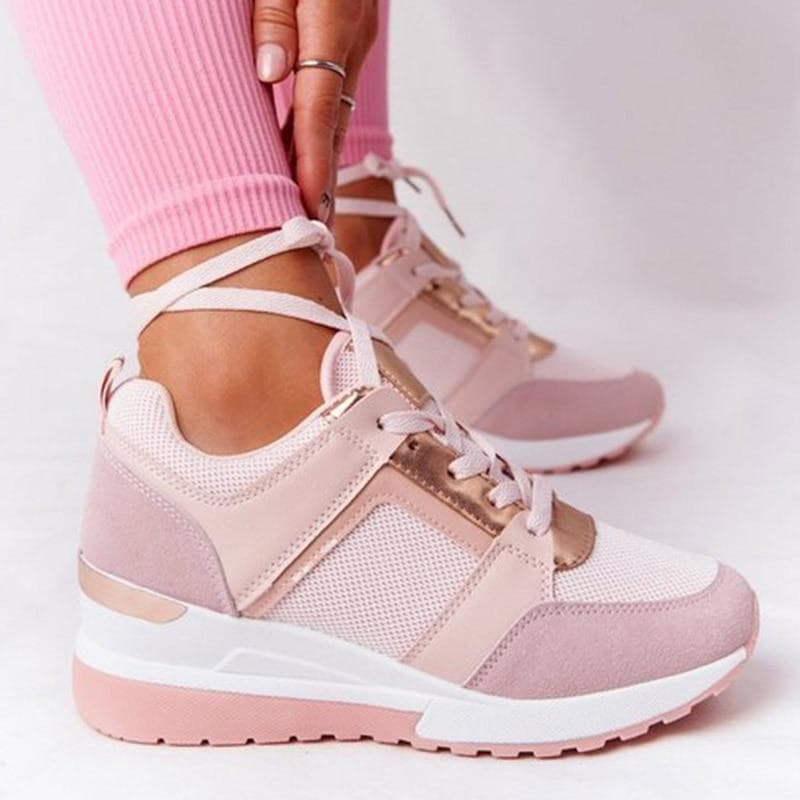 ANIONA - Damen Sneakers mit gedämpftem FuÃ?bett