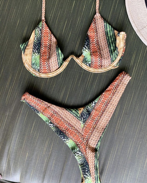 Heidi-Mode | Sexy Bademode Push-up Badeanzug für einen figurbetonten Strand-Look