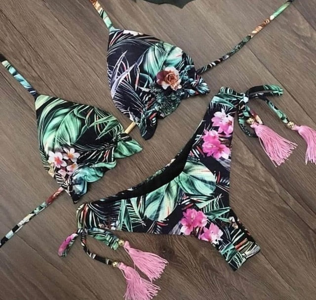 Heidi-Mode | Sexy Bademode Push-up Badeanzug für einen figurbetonten Strand-Look