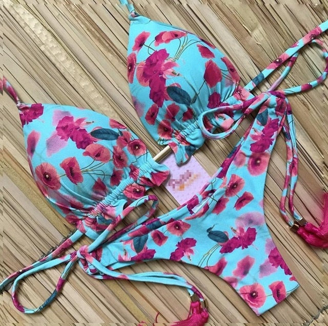 Heidi-Mode | Sexy Bademode Push-up Badeanzug für einen figurbetonten Strand-Look