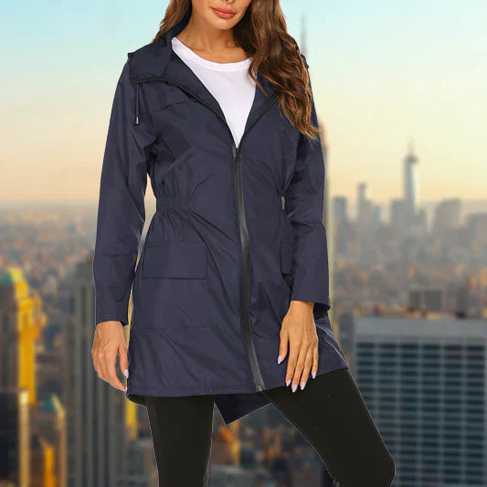 Wasserdichte damen outdoor regenjacke