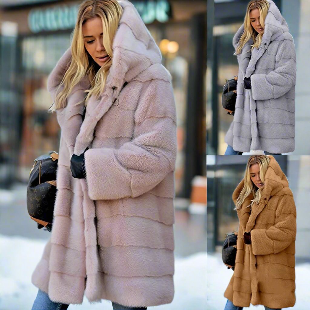 Michayla - Warme Kapuzenjacke im lässigen Stil