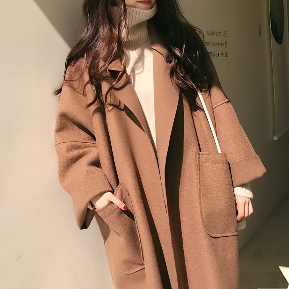 Eireen - Oversize Mantel in Midilänge