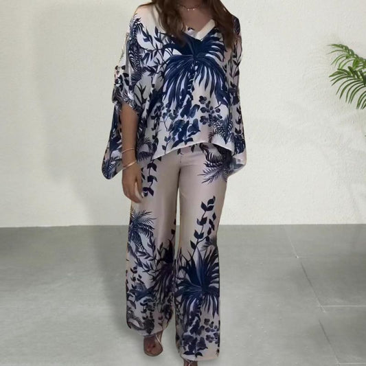 Lina - Elegantes Zweiteiliges Set mit Naturmotiv