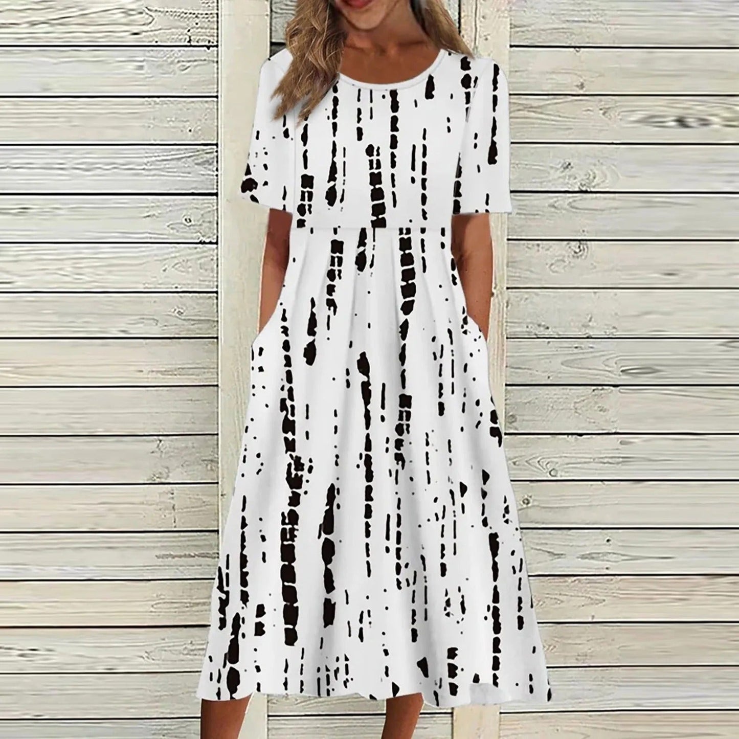 Amelia - Lässiges Sommerkleid mit Blumenmuster